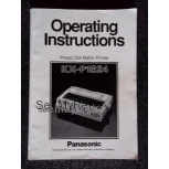 Panasonic KX-P1624 Operating Instructions