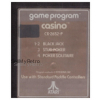 Casino for Atari 2600/VCS from Atari (CX-2652-P)