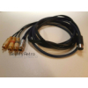 Commodore C64, C128 High Quality S-VIDEO HD & Composite Video Cable TV GOLD RCA