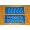 Minstrel 4th Tact Switch Keyboard blue/blue PCB set