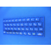 ZX Spectrum 16K/48K Keyboard Mat - Color Blue