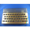 Sinclair ZX Spectrum 16K / 48K Replica Case Set Transparent Black with Faceplate Color Gold