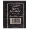 Skate Boardin for Atari 2600/VCS from Activision (EAZ-042-04B)