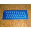 Minstrel 2/3 Tact Switch Keyboard blue PCB (no overlay)