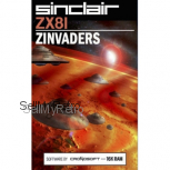 Sinclair ZX81 16K game :  ZINVADERS   - new release cassette from Cronosoft