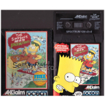 The Simpsons: Bart Vs. The Space Mutants for ZX Spectrum 128K from Ocean.