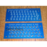 Minstrel 2/3 Tact Switch Keyboard blue/blue PCB set