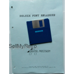 Sinclair QL Software:  Deluxe Font Enlarger published by Digital Precision