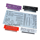 Dendy 8 Bit Junior PCB + 4 cartridges