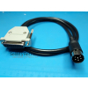 AMIGA 500 600 1200 4000 VIDEO CABLE DB23 FEMALE + HOOD DIN 6 PIN 1084P 1084S 2MT