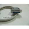 AMIGA 500 600 1200 4000 VIDEO CABLE DB23 FEMALE + HOOD VGA (1mt professional cable)