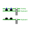 Minstrel 2/3 Tact Switch Keyboard green/green PCB set