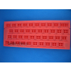 Sinclair ZX Spectrum 16k / 48k Keyboard Mat Color Red
