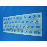 ZX SPECTRUM 16k/48k Fluorescent Keyboard Mat Blue