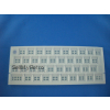 ZX SPECTRUM 16k/48k Fluorescent Keyboard Mat Blue