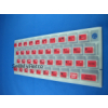 Sinclair ZX Spectrum 16k / 48k Keyboard Mat Color Flourescent Red