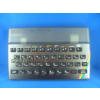 Sinclair ZX Spectrum 16K / 48K Replica Case Set Transparent Black with Faceplate Color Titanium