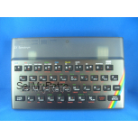 Sinclair ZX Spectrum 16K / 48K Replica Case Set Transparent Black with Faceplate Color Titanium