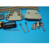 DB19 ULTRA SATAN CABLE ATARI ST/STE with original HOOD and DB 19 MALE - KIT NEW