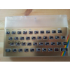 Sinclair ZX Spectrum 16K / 48K Repro Case Set Transparent & Faceplate Color Gold
