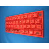 Sinclair ZX Spectrum 16k / 48k Keyboard Mat Color Red